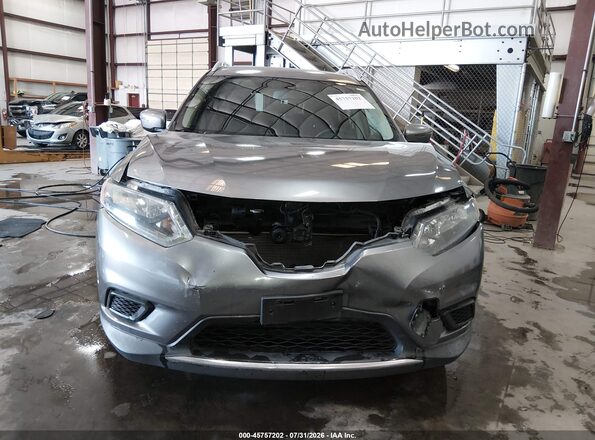 KNMAT2MT9GP733869 2016 NISSAN ROGUE Gray Instrument cluster view