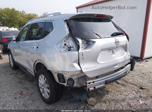 KNMAT2MT9HP565331 2017 NISSAN ROGUE Silver Դիմացի տեսք