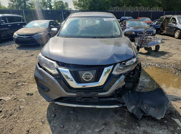 KNMAT2MT9HP575910 2017 NISSAN ROGUE Gray Դիմացի տեսք