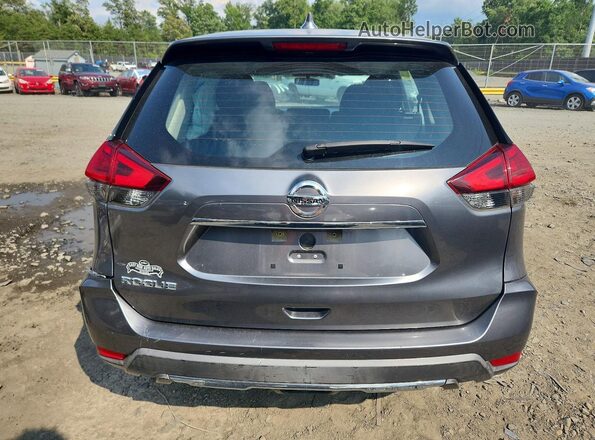 KNMAT2MT9HP575910 2017 NISSAN ROGUE Gray Հետևի տեսք