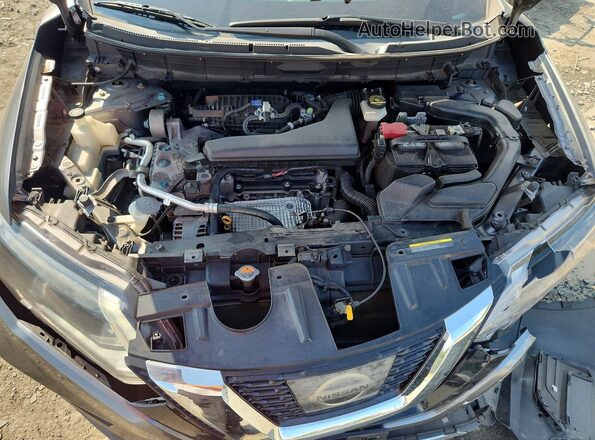 KNMAT2MT9HP575910 2017 NISSAN ROGUE Gray Շարժիչի բաժամունքի տեսք