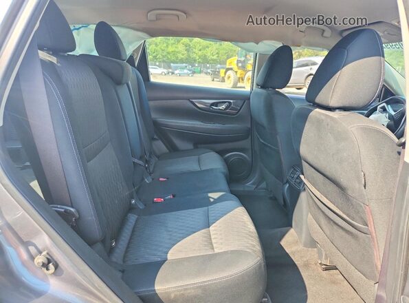 KNMAT2MT9HP575910 2017 NISSAN ROGUE Gray Սալոնի հետևի տեսք