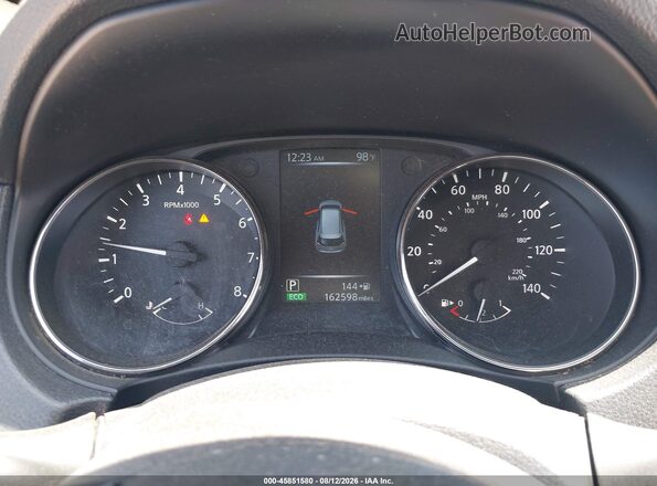 KNMAT2MT9HP615516 2017 NISSAN ROGUE Black Вид задніх сидінь
