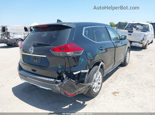 KNMAT2MT9HP615516 2017 NISSAN ROGUE Black Задня права чверть
