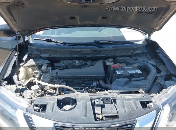 KNMAT2MT9HP615516 2017 NISSAN ROGUE Black Вид ззаду
