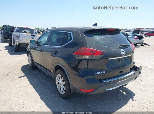 KNMAT2MT9HP615516 2017 NISSAN ROGUE Black Задня ліва чверть