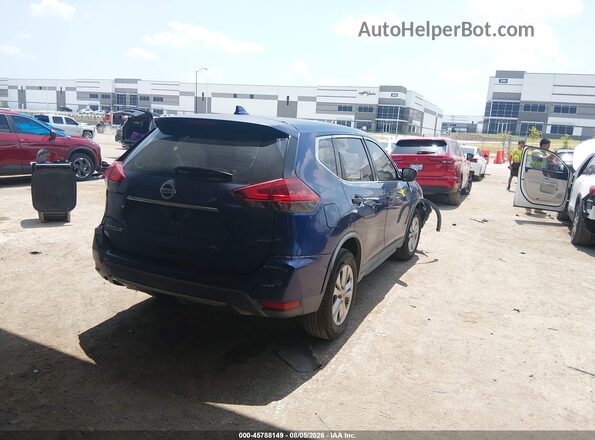 KNMAT2MT9JP520962 2018 NISSAN ROGUE Blue Tył prawy