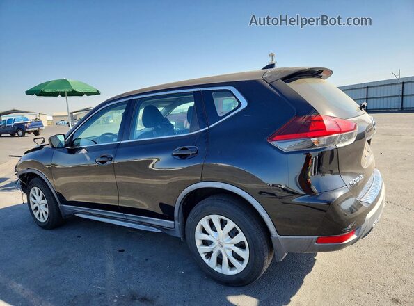 KNMAT2MT9JP543156 2018 NISSAN ROGUE Black Задня ліва чверть