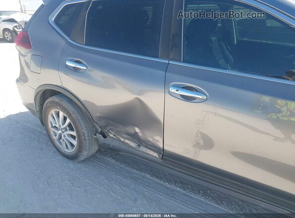 KNMAT2MT9JP605414 2018 NISSAN ROGUE Gray Vista frontal