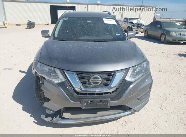 KNMAT2MT9JP605414 2018 NISSAN ROGUE Gray Vista del cuadro de instrumentos