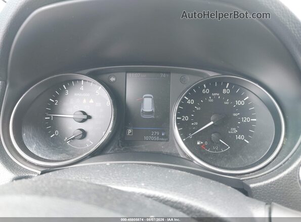 KNMAT2MT9KP510949 2019 NISSAN ROGUE White Vista de los asientos traseros