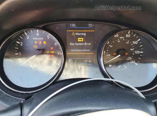 KNMAT2MT9KP518324 2019 NISSAN ROGUE Silver Instrument cluster view
