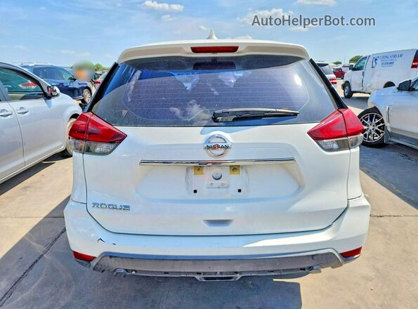 KNMAT2MT9KP521739 2019 NISSAN ROGUE White Widok z tyłu