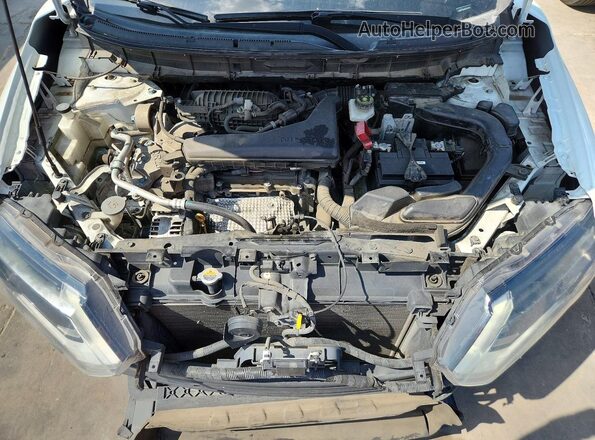 KNMAT2MT9KP521739 2019 NISSAN ROGUE White Widok wnętrza z tyłu