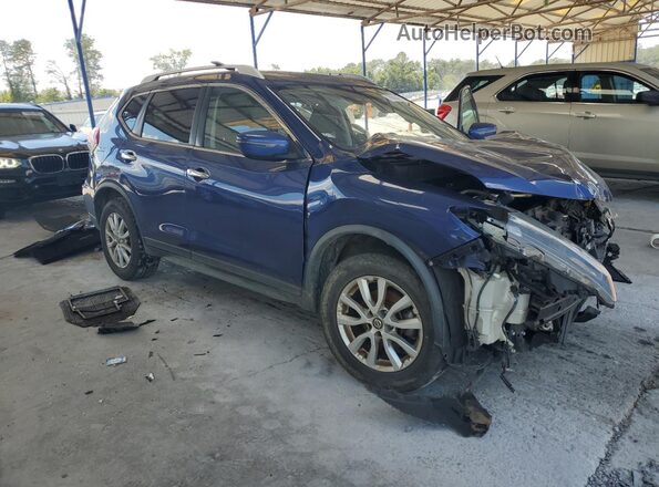 KNMAT2MT9KP524897 2019 NISSAN ROGUE Blue Передня права чверть