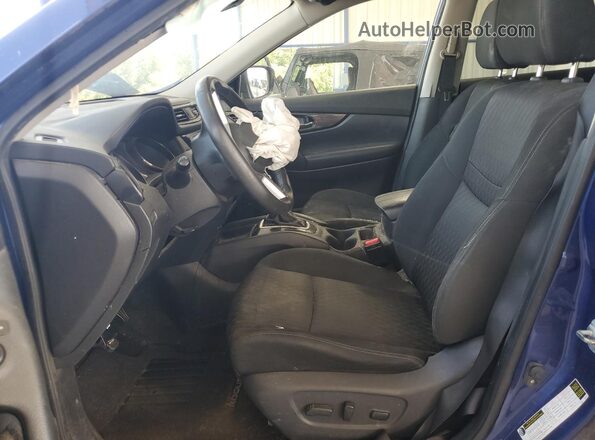 KNMAT2MT9KP524897 2019 NISSAN ROGUE Blue Вид салону спереду