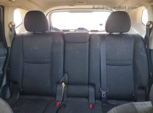 KNMAT2MT9KP547225 2019 NISSAN ROGUE Black Vista de los asientos traseros