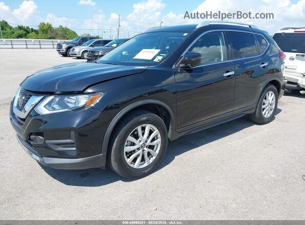 KNMAT2MT9KP559729 2019 NISSAN ROGUE Black Передня ліва чверть