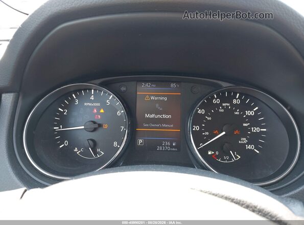 KNMAT2MT9KP559729 2019 NISSAN ROGUE Black Вид задніх сидінь