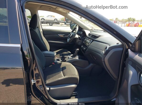 KNMAT2MT9KP559729 2019 NISSAN ROGUE Black Вид салону спереду