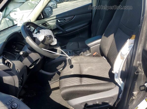 KNMAT2MT9LP539837 2020 NISSAN ROGUE Черный Вид салона спереди