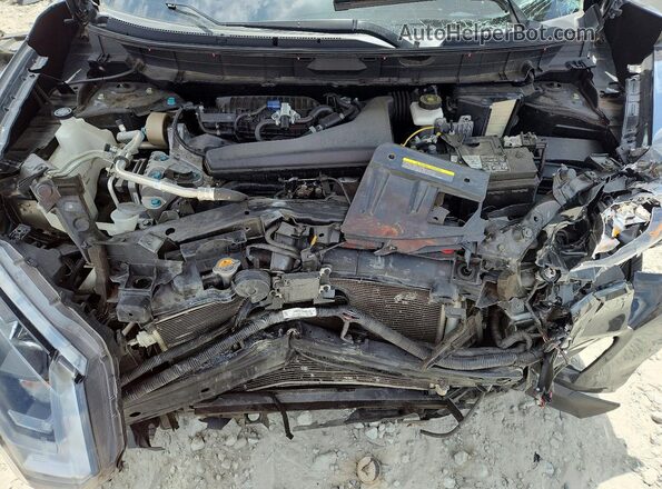 KNMAT2MT9LP539837 2020 NISSAN ROGUE Черный Вид подкапотного пространства