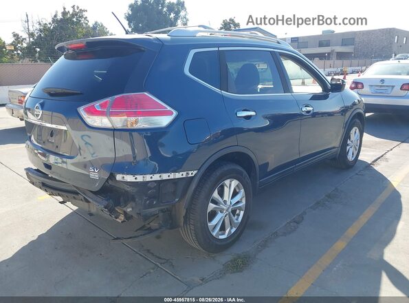 KNMAT2MTXGP621811 2016 NISSAN ROGUE Dark Blue Հետևի աջ