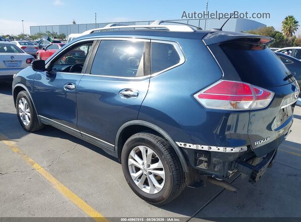 KNMAT2MTXGP621811 2016 NISSAN ROGUE Dark Blue Հետևի ձախ
