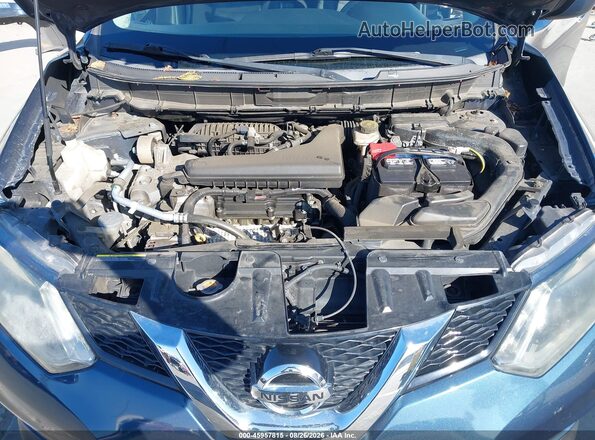 KNMAT2MTXGP621811 2016 NISSAN ROGUE Dark Blue Հետևի տեսք