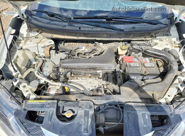 KNMAT2MTXGP719673 2016 NISSAN ROGUE Белый Вид подкапотного пространства