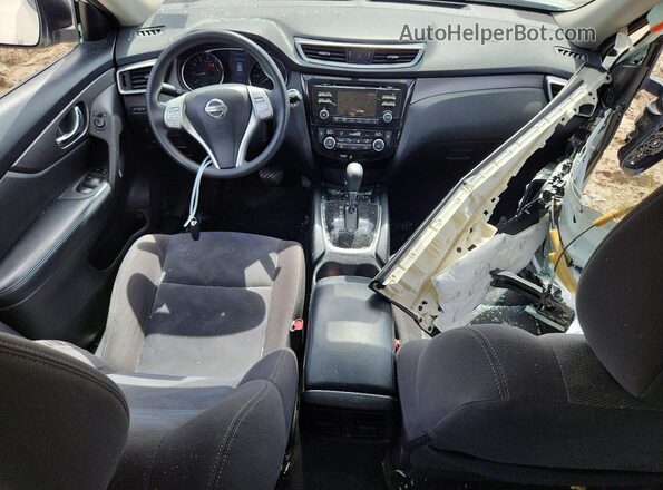 KNMAT2MTXGP719673 2016 NISSAN ROGUE Белый Вид панели приборов