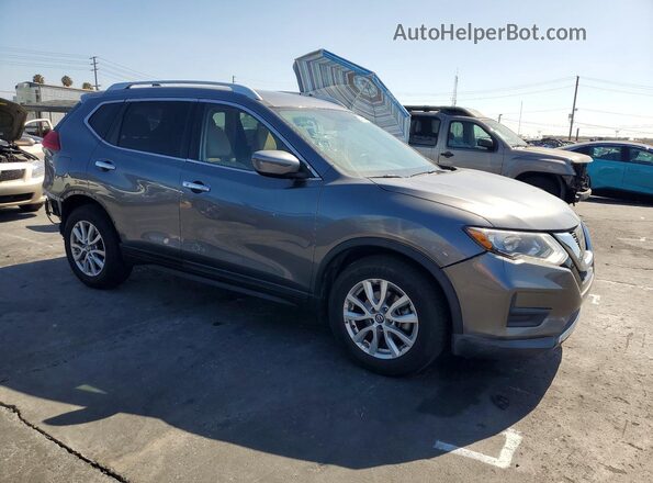 KNMAT2MTXHP502092 2017 NISSAN ROGUE Gray Front right