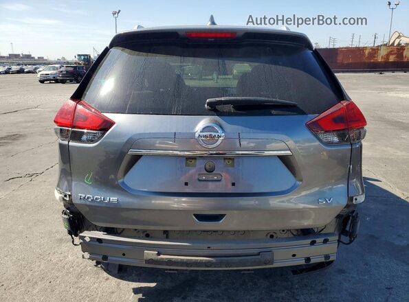 KNMAT2MTXHP502092 2017 NISSAN ROGUE Gray Rear view