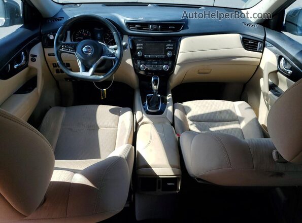 KNMAT2MTXHP502092 2017 NISSAN ROGUE Gray Dashboard view