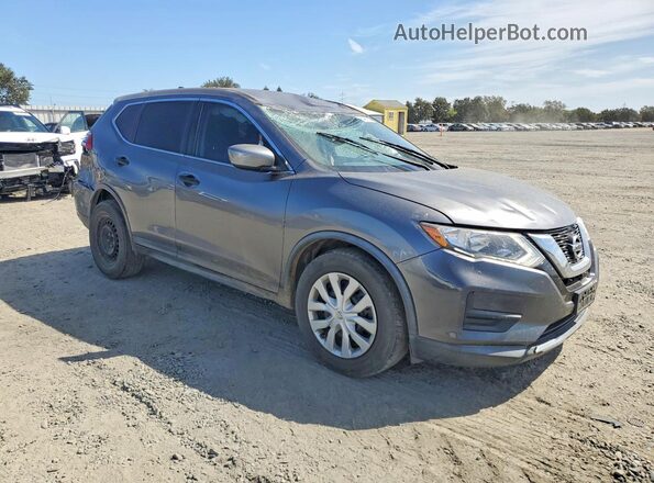 KNMAT2MTXHP506370 2017 NISSAN ROGUE Gray Delantero derecho