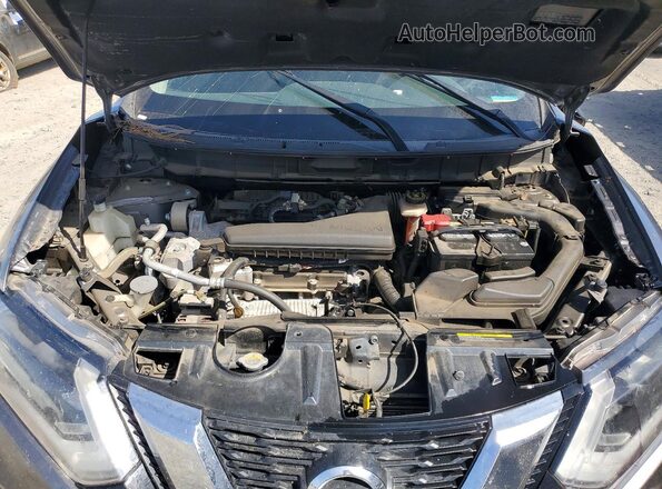 KNMAT2MTXHP506370 2017 NISSAN ROGUE Gray Vista del compartimento del motor
