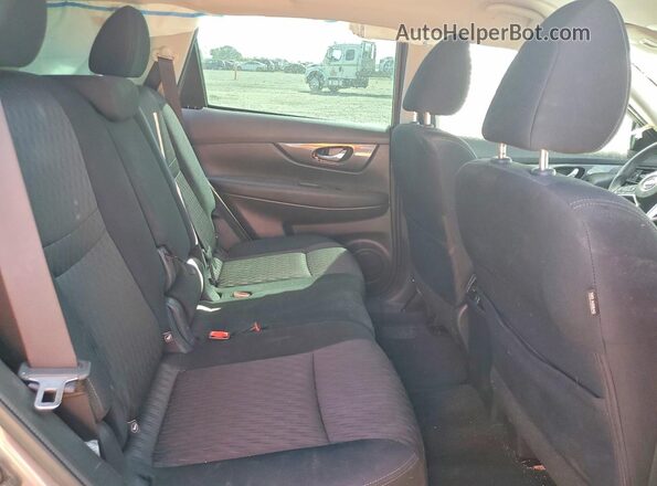 KNMAT2MTXHP506370 2017 NISSAN ROGUE Gray Vista interior trasera