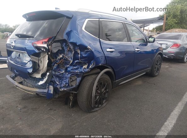 KNMAT2MTXHP523251 2017 NISSAN ROGUE Blue Հետևի աջ
