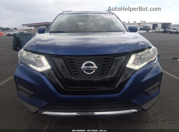KNMAT2MTXHP523251 2017 NISSAN ROGUE Blue Սալոնի հետևի տեսք