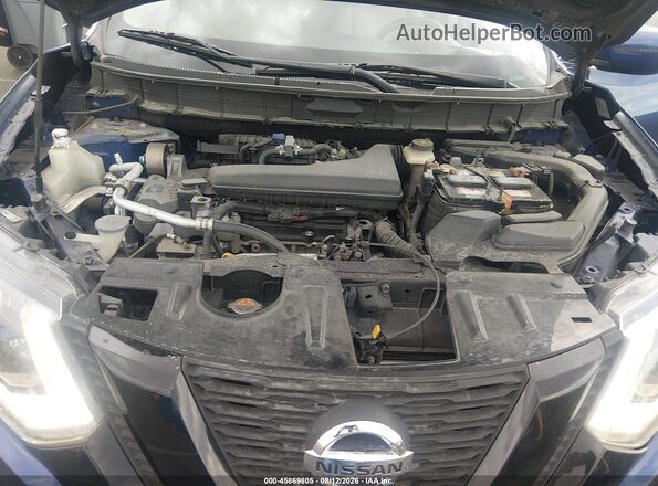 KNMAT2MTXHP523251 2017 NISSAN ROGUE Blue Հետևի տեսք
