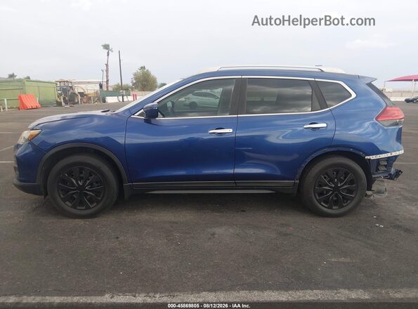 KNMAT2MTXHP523251 2017 NISSAN ROGUE Blue 