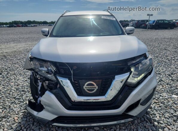 KNMAT2MTXHP605383 2017 NISSAN ROGUE Silver წინა ხედი