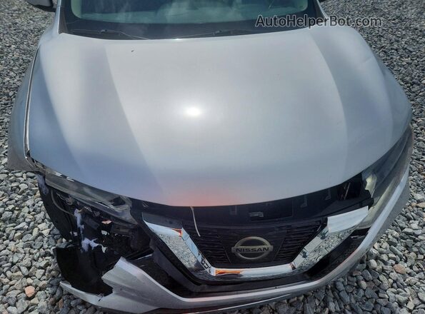 KNMAT2MTXHP605383 2017 NISSAN ROGUE Silver უკანა სალონის ხედი