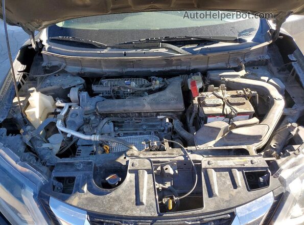 KNMAT2MTXHP618540 2017 NISSAN ROGUE Black Շարժիչի բաժամունքի տեսք
