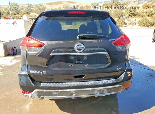 KNMAT2MTXHP618540 2017 NISSAN ROGUE Black Հետևի տեսք