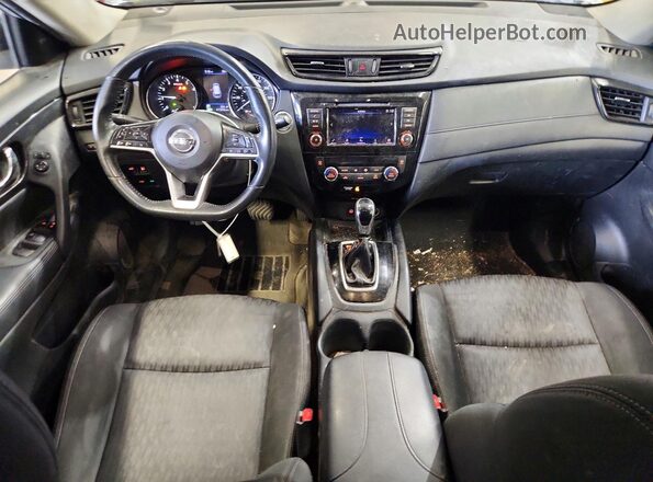 KNMAT2MTXJP524342 2018 NISSAN ROGUE Серебряный Панорамный вид салона 360°