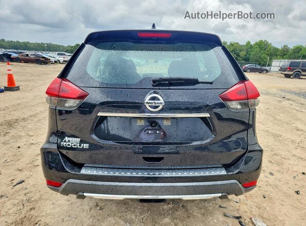 KNMAT2MTXJP527516 2018 NISSAN ROGUE Black Rear view