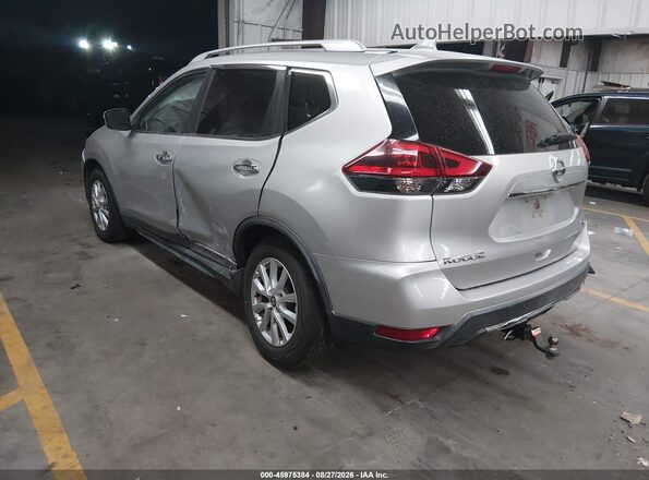 KNMAT2MTXJP594794 2018 NISSAN ROGUE Silver Tył lewy