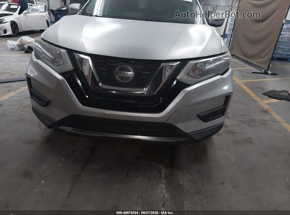 KNMAT2MTXJP594794 2018 NISSAN ROGUE Silver Przód lewy