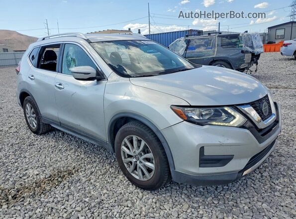KNMAT2MTXKP508577 2019 NISSAN ROGUE Серебряный Передняя правая четверть